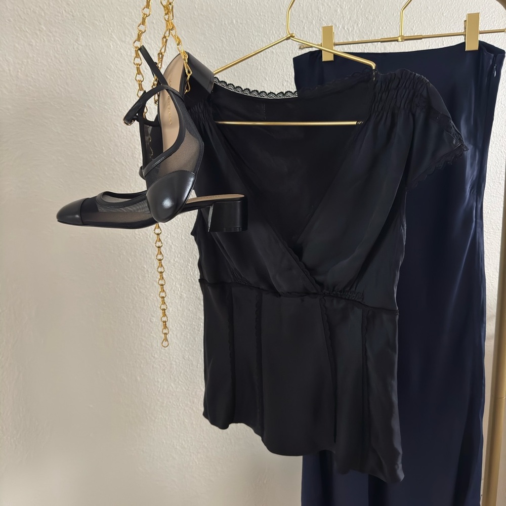 IRIS & INK Navy Night Skirt